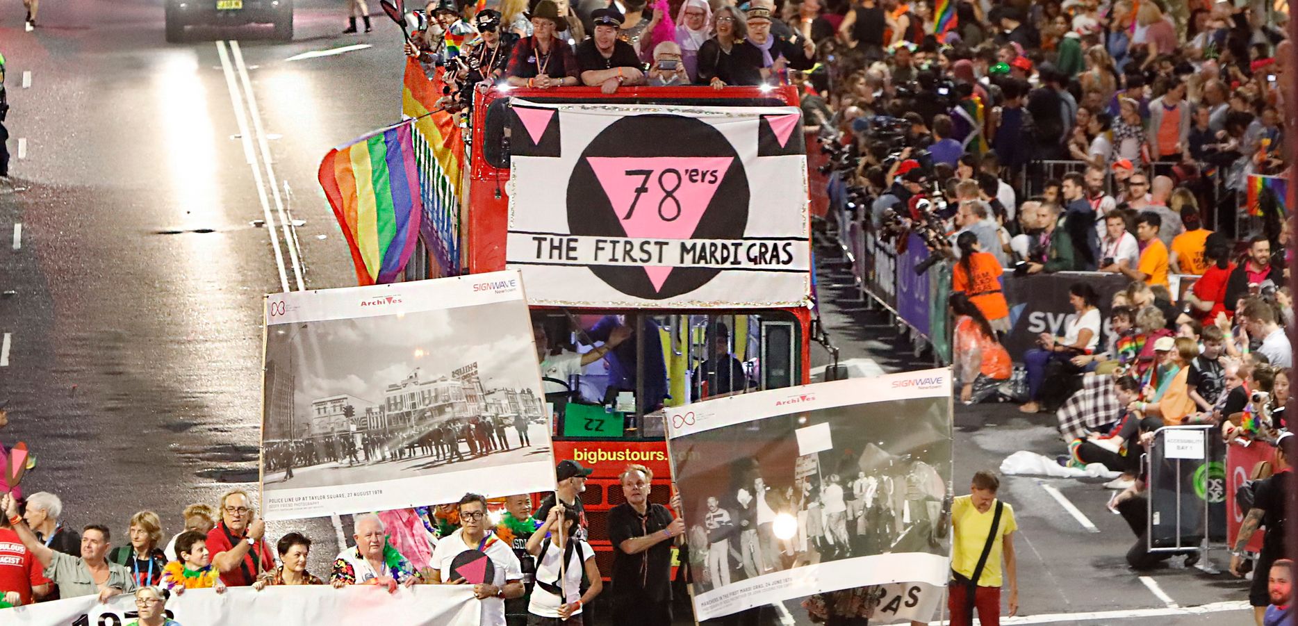 ‘We were traumatised that night’: ’78ers on the first Mardi Gras protest and police violence