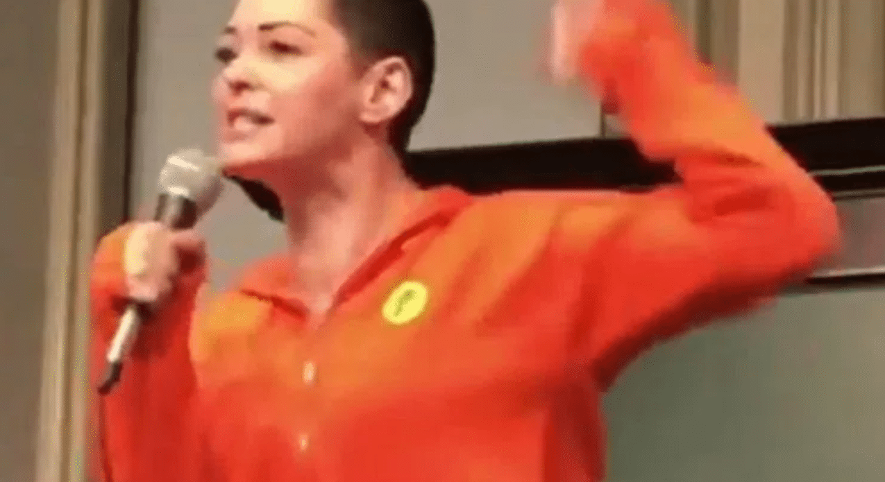 Rose McGowan cancels book tour after screaming match with a trans woman