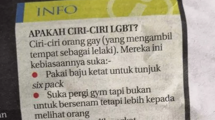 malaysian newspaper checklist