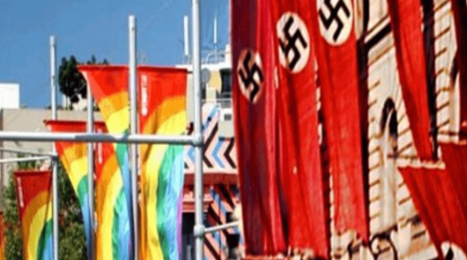 Flyers comparing gay people to Nazis have been distributed in Canberra and Adelaide