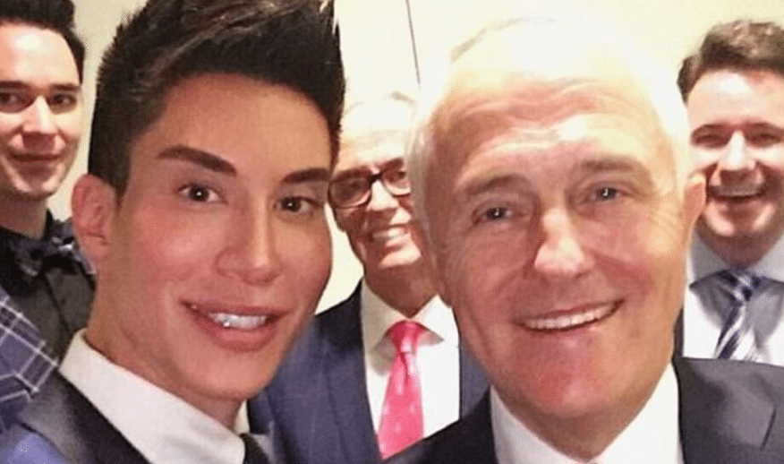 Sam Dastyari tells the story behind Turnbull’s selfie with the ‘Human Ken Doll’