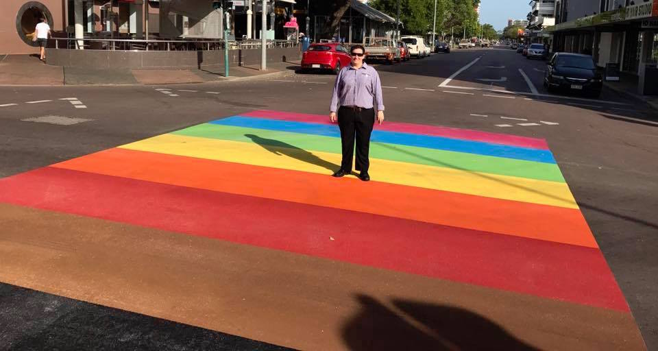 Darwin’s rainbow crossing may fade after committee votes against repaint