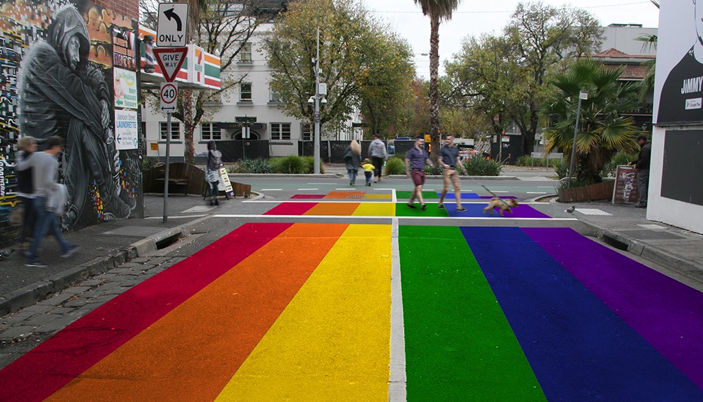 St Kilda will soon have a rainbow road to celebrate the LGBTI community
