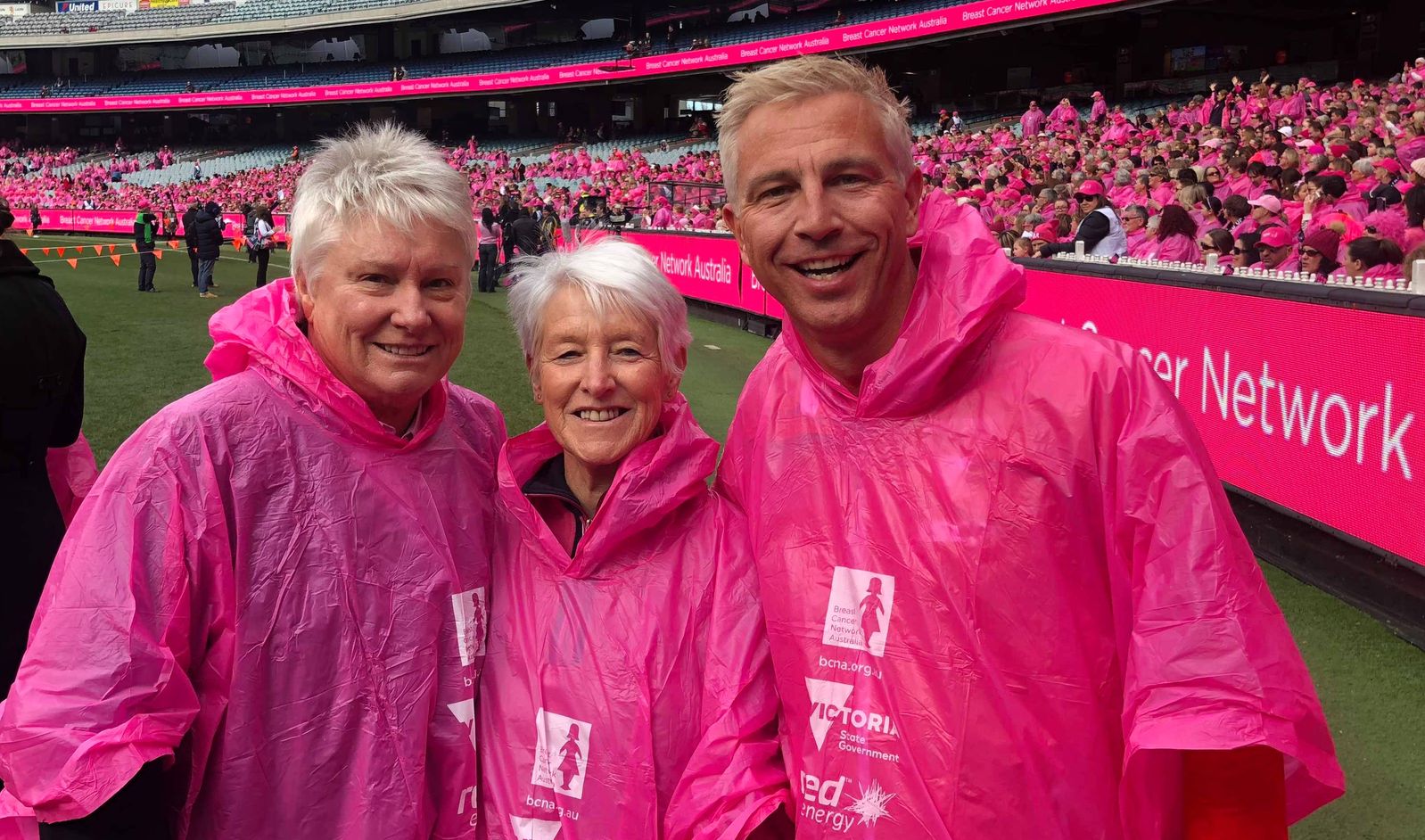 Meet the gay man standing with families affected by breast cancer in Australia