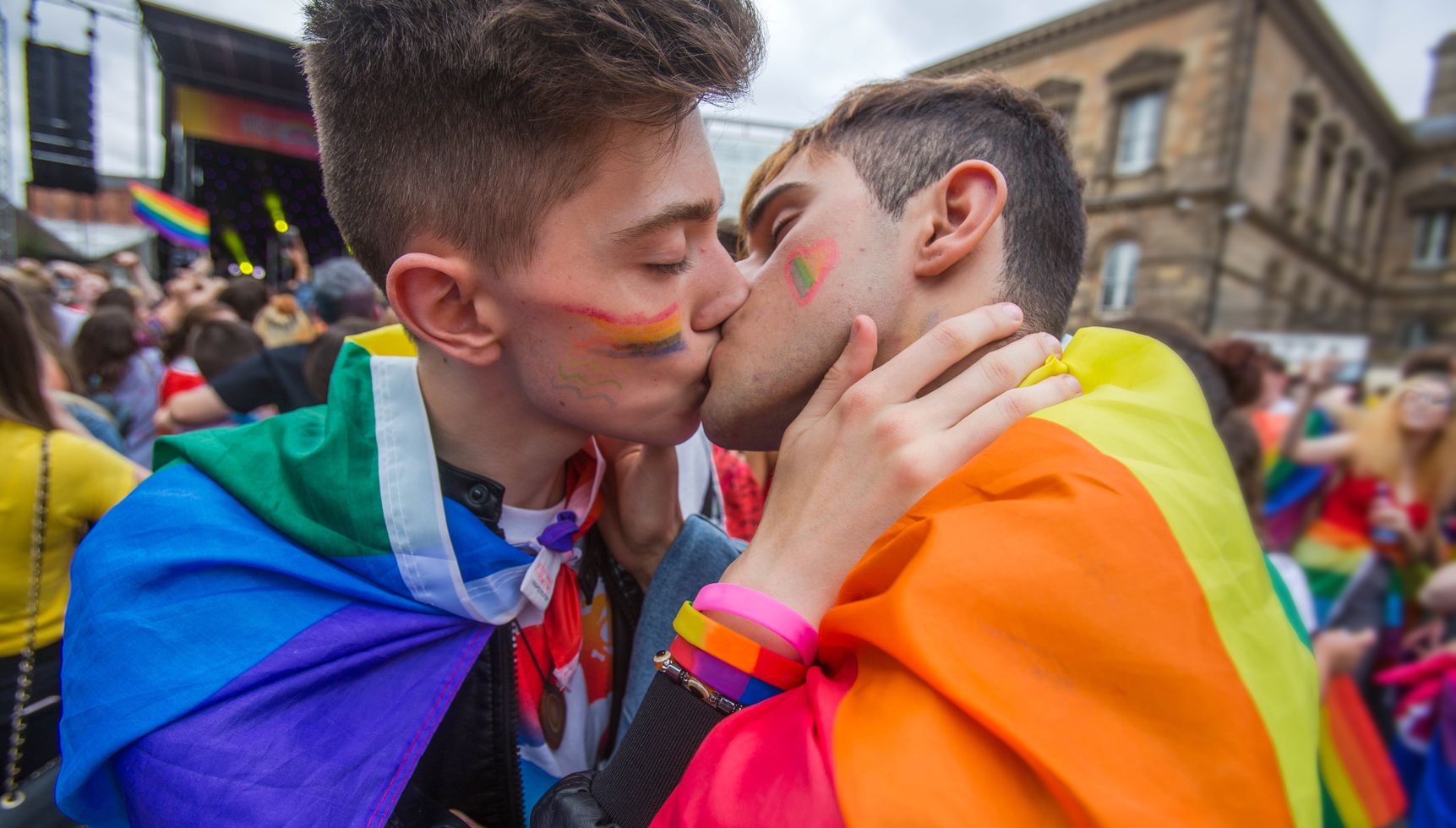 Belfast Pride held against backdrop of ongoing division in Northern Ireland