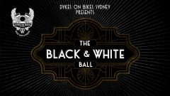 dykes on bikes black and white ball