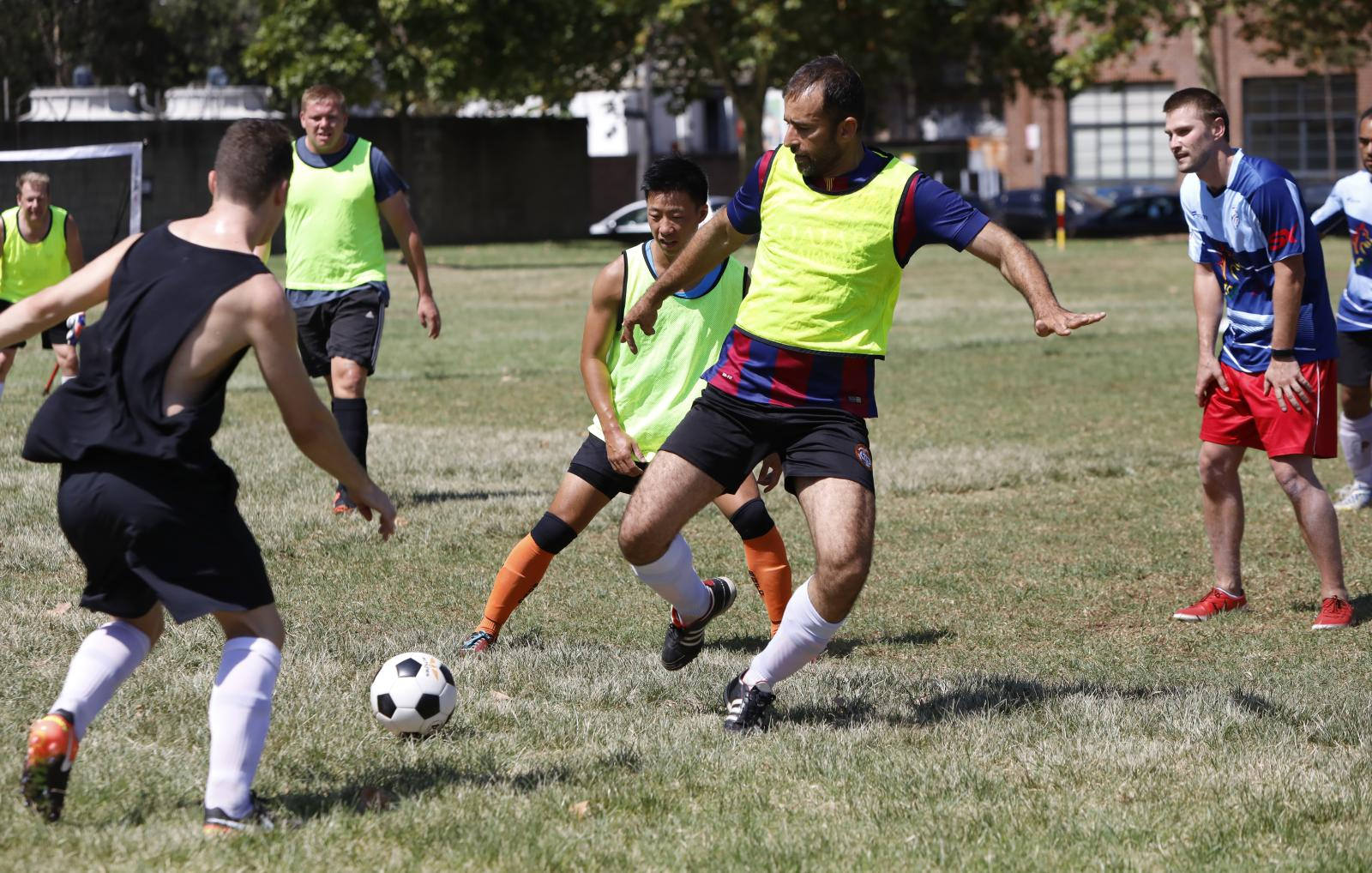 LGBTI football clubs come together for annual Pride tournament
