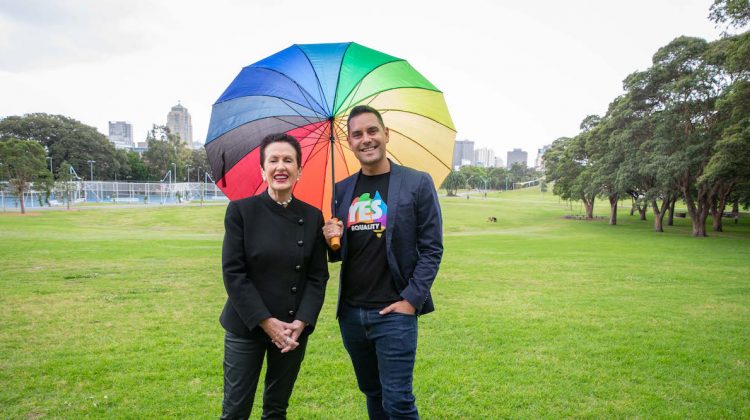 Prince Alfred Park equality green clover moore alex greenwich