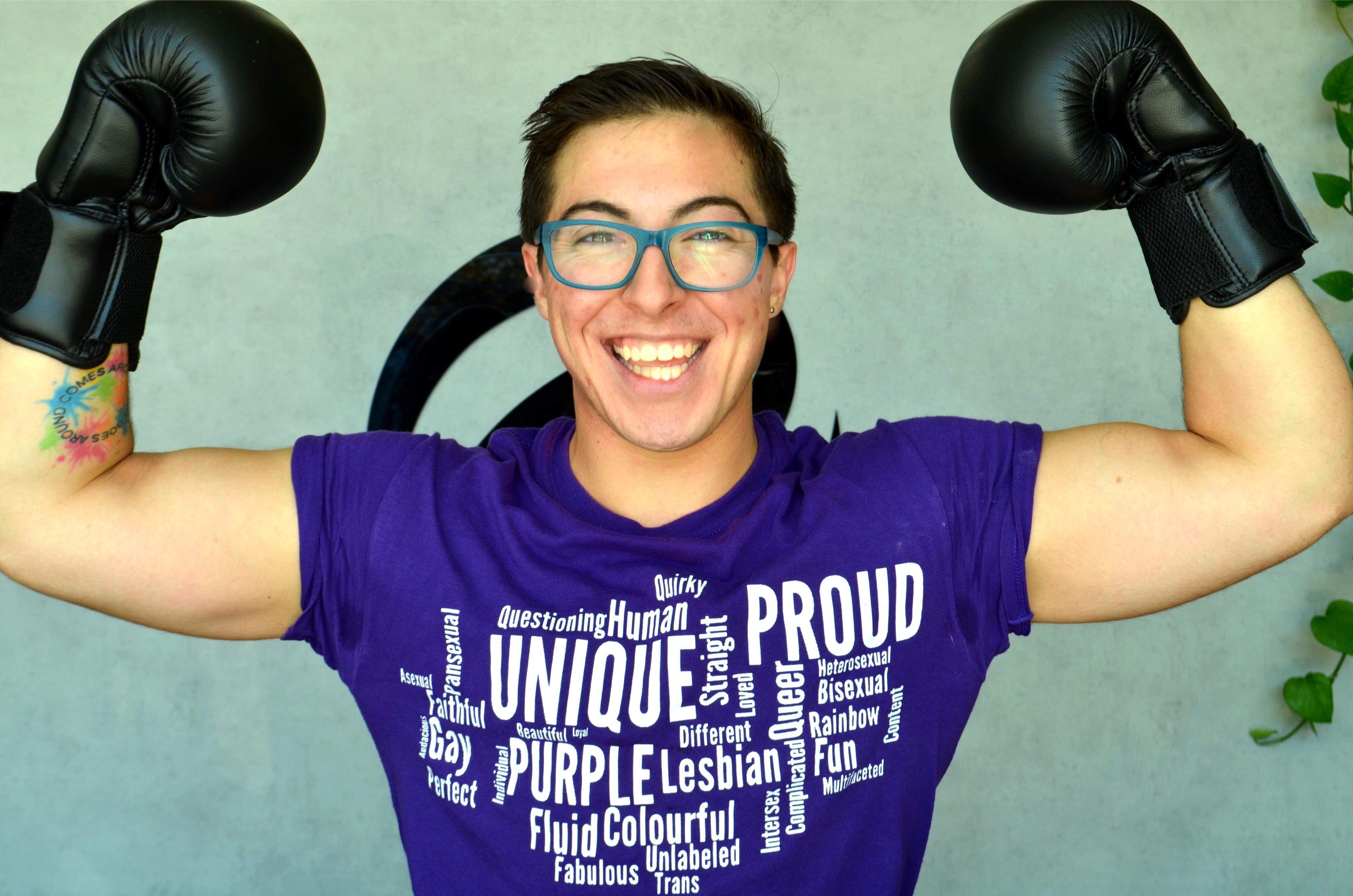 ‘It’s harder to hate us when you know us’: non-binary transmasculine PT Dibs Barisic Sprem