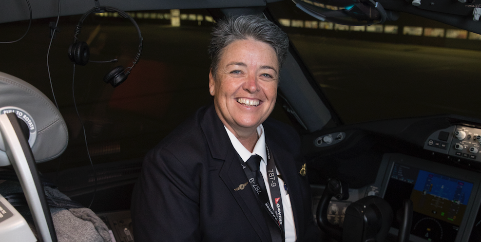 Qantas pilot Lisa Norman on being a role model for younger queer women