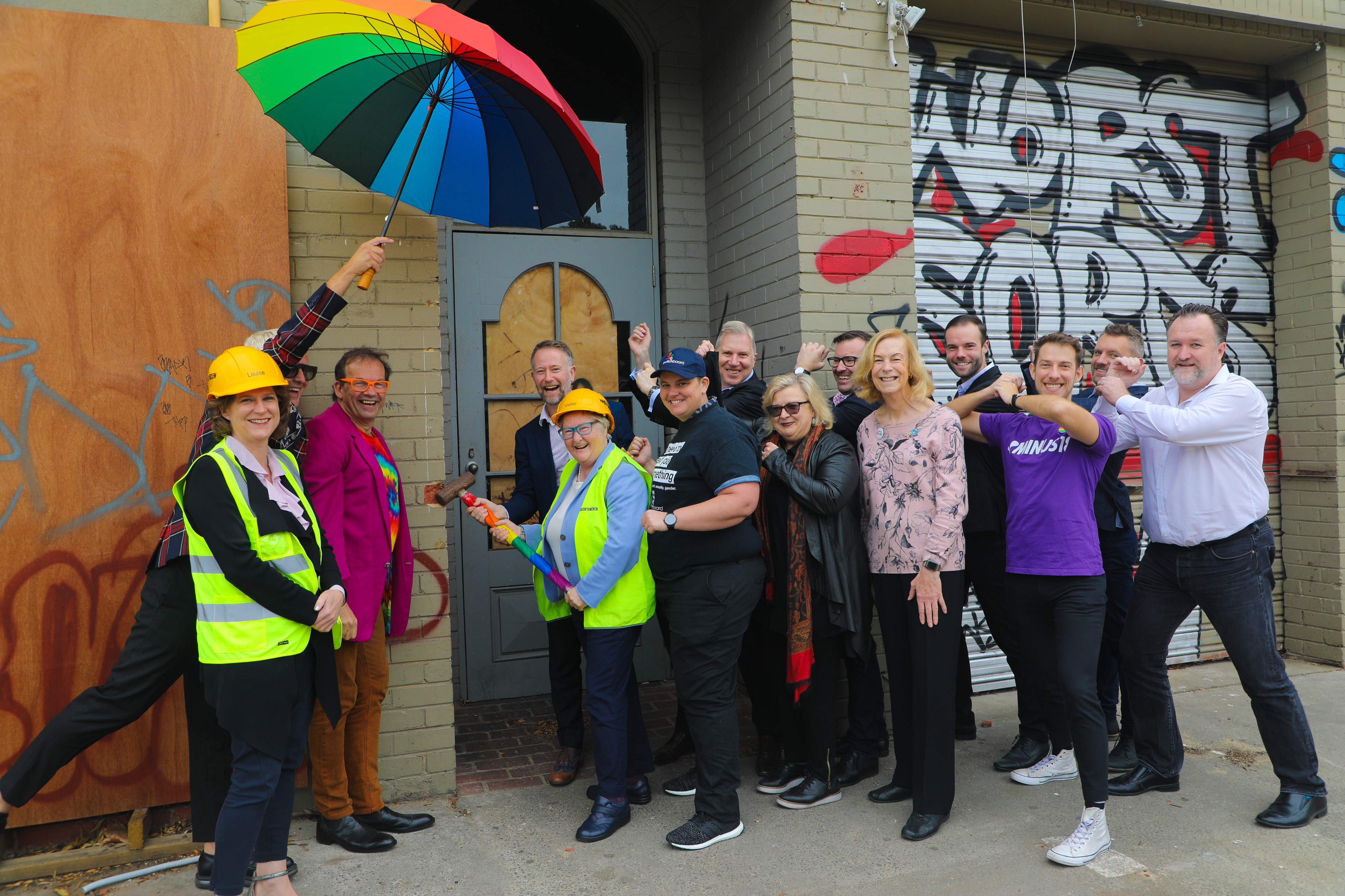 Demolition of Monroe’s to make way for Victorian Pride Centre construction