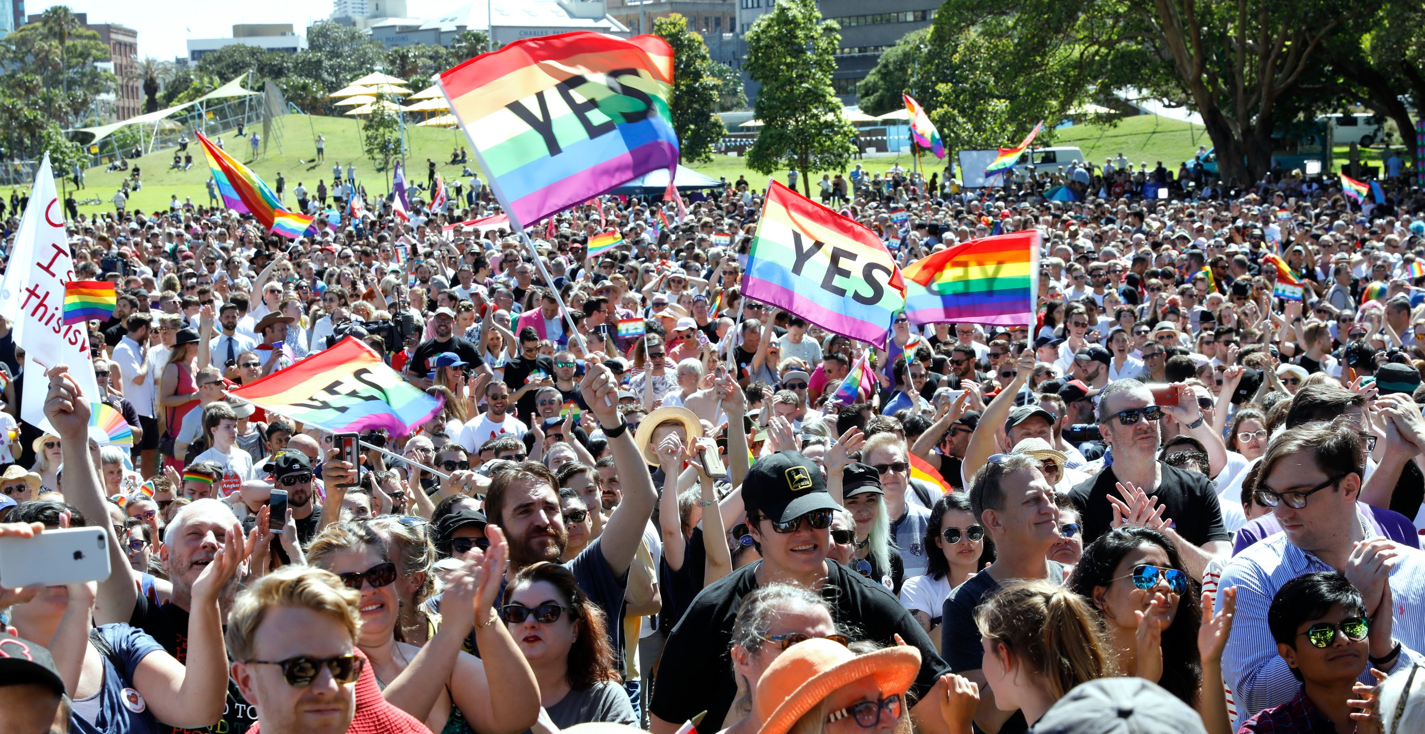 Prince Alfred Park lawn will be renamed ‘Equality Green’ to commemorate Yes vote