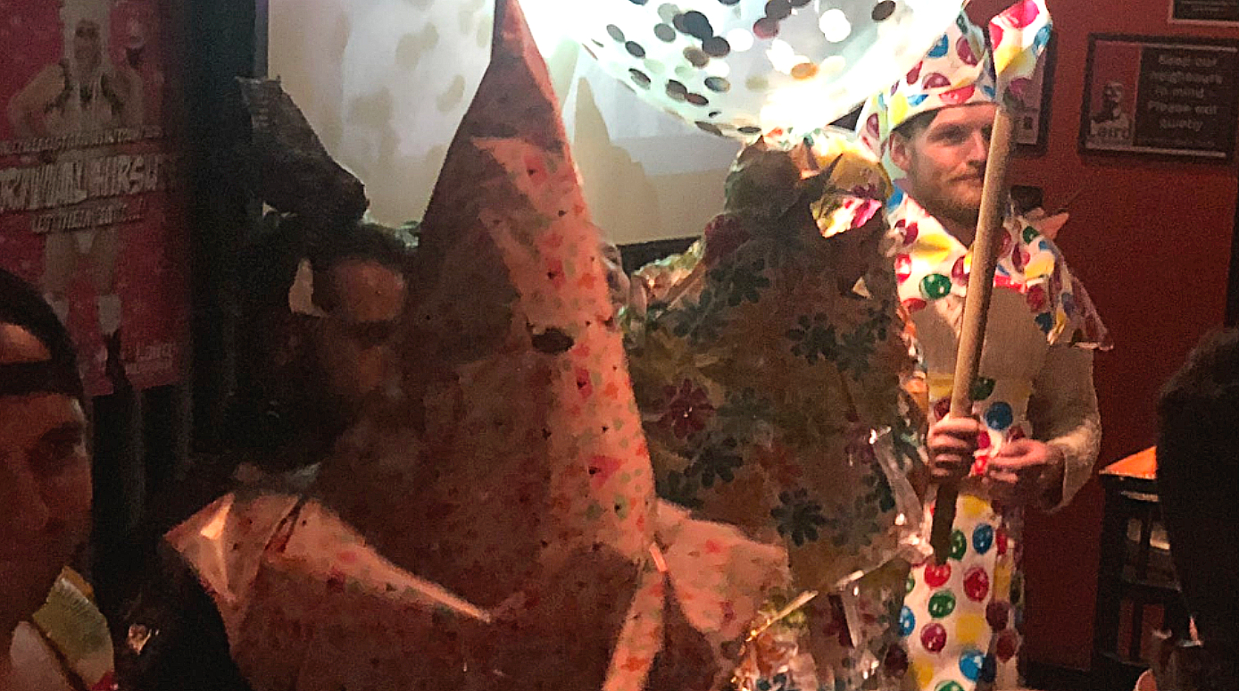 Man dresses up as KKK member at Melbourne gay bar