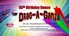 pollys club 55th birthday drag-a-ganza