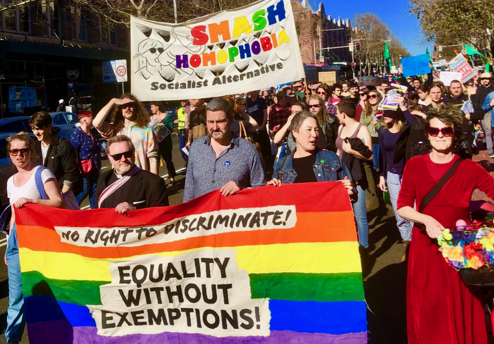 3000 protest Morrison Government’s plans for “religious freedom” laws