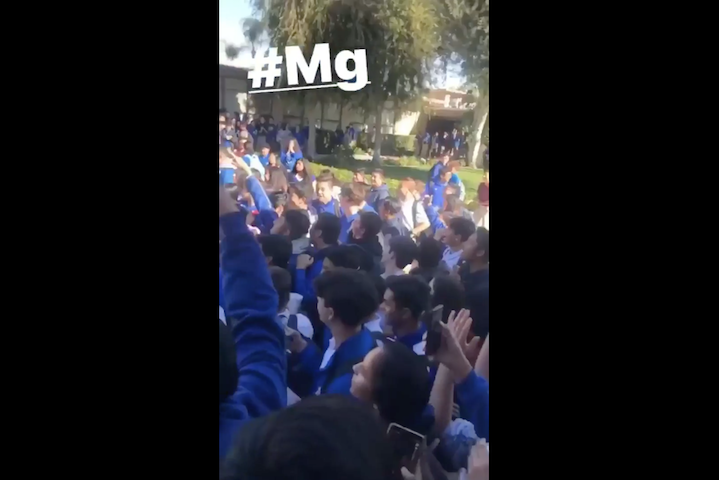 Students stage walkout after high school threatens to out classmate