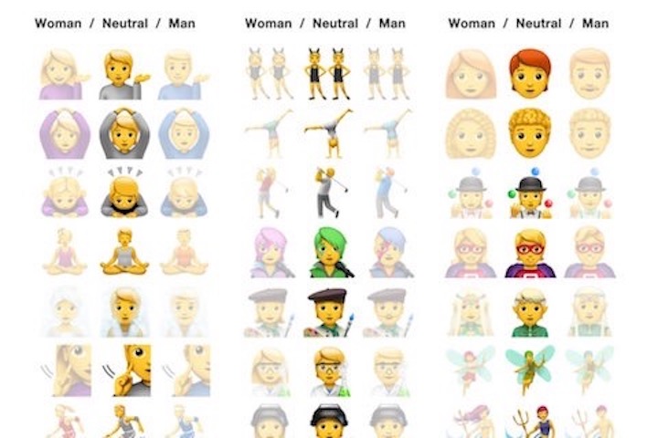 Apple releases gender non-binary and disability emojis