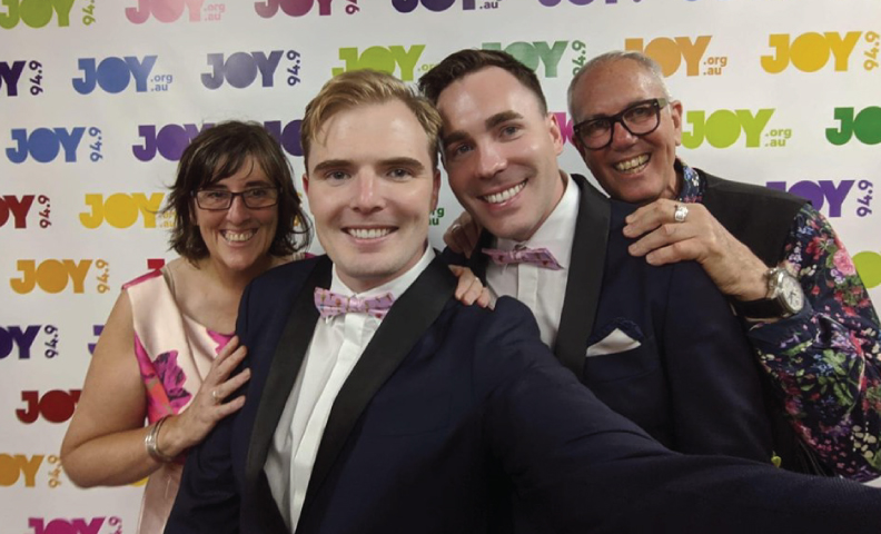 JOY 94.9 hosts its first legal same-sex wedding live on air