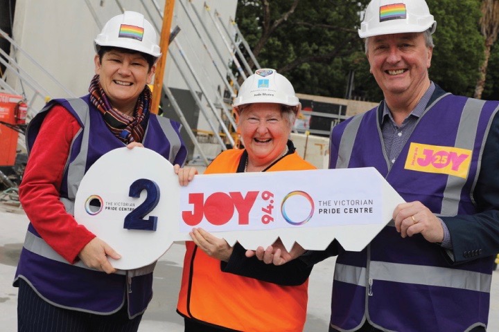 JOY 94.9 announces new home at Victorian Pride Centre in 2020