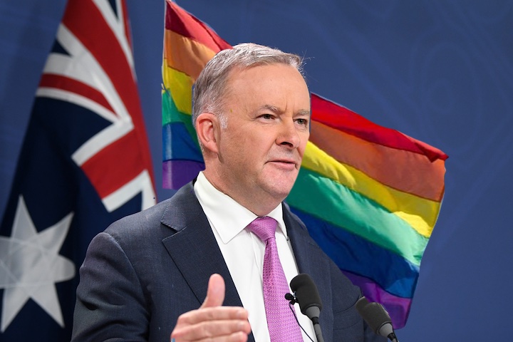 Albanese wants to talk about Religious Freedom