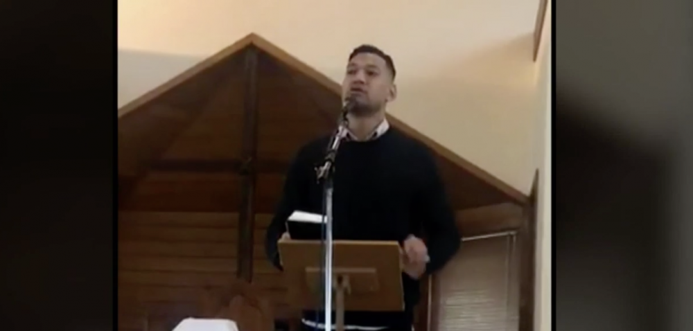 Folau breaks down during ‘punishing’ sermon