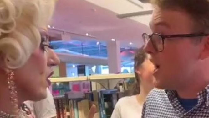 LNP protesters disrupt Drag Queen Story reading