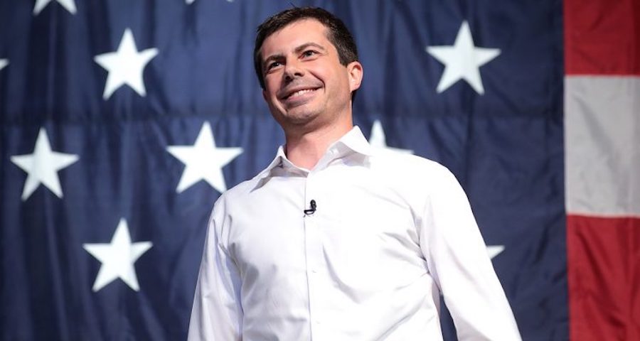 Pete Buttigieg running second in New Hampshire primary