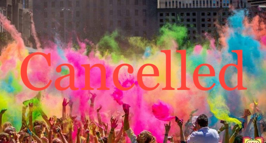 Rainbow Holi has been cancelled