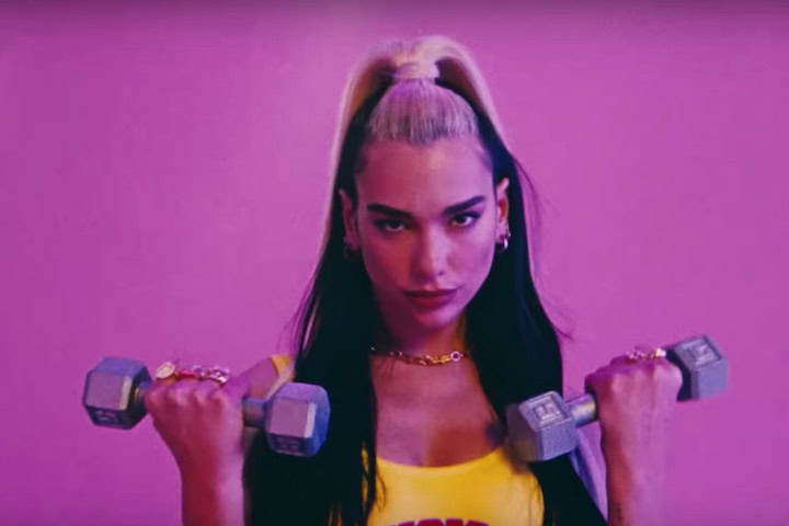 Dua Lipa’s new workout video feels vaguely familiar