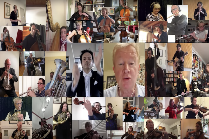What A Wonderful World: Australia’s ‘Phone-In’ Orchestra video is what the world needs today