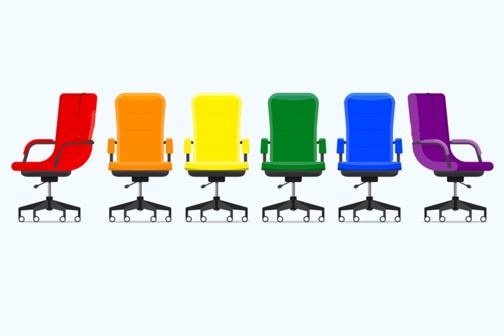 Sydney Gay & Lesbian Mardi Gras gets new chairs in the boardroom