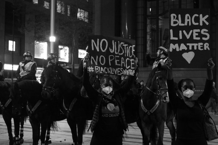 NSW Police Attempt To Stop Black Lives Matter Protest