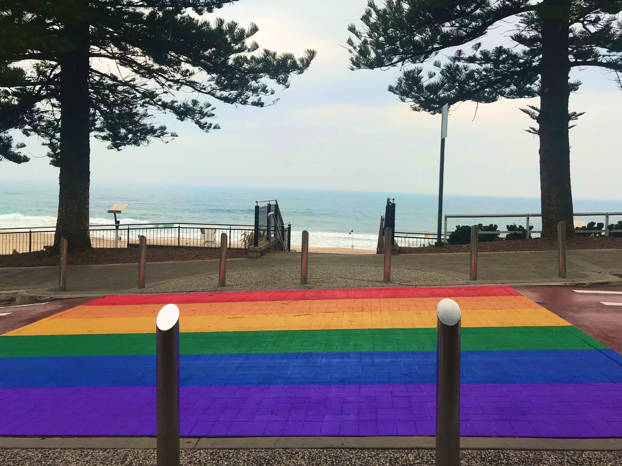 Wollongong Rainbow Crossing Vandalism Not Sinister