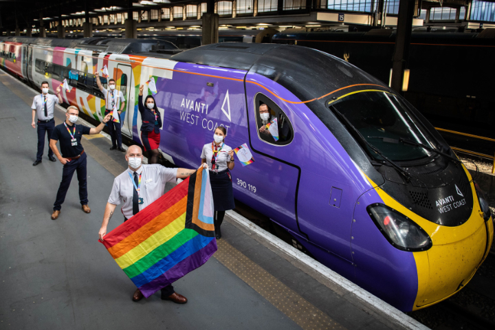UK Unveils Pride Train
