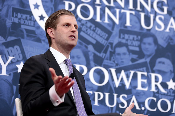 Eric Trump Backtracks After He “Comes Out”