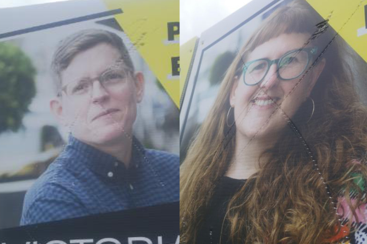 Council Campaign Posters Vandalised