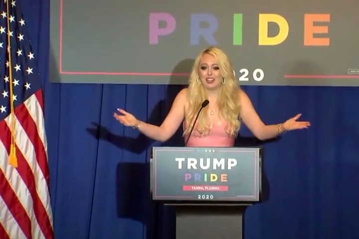 Tiffany Trump Delivers Chaotic Pride Speech To ‘LGBQI’ Community