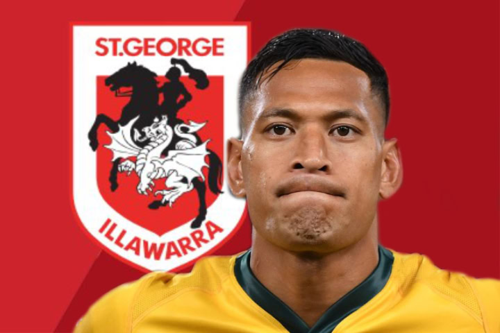 St. George Illawarra Dragons Ditch Folau After Backlash