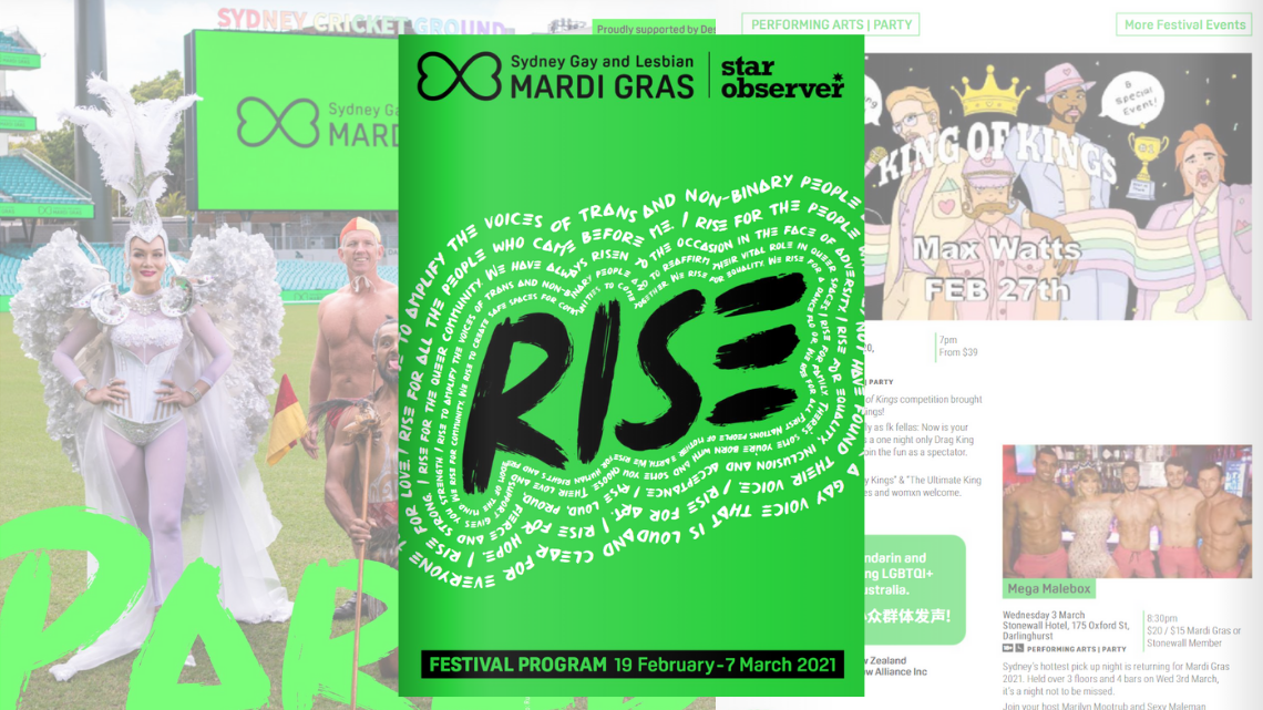 Mardi Gras Festival Program | Print Version 2021