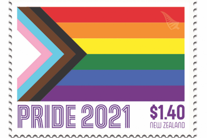New Zealand Rainbow Pride Stamp 2021