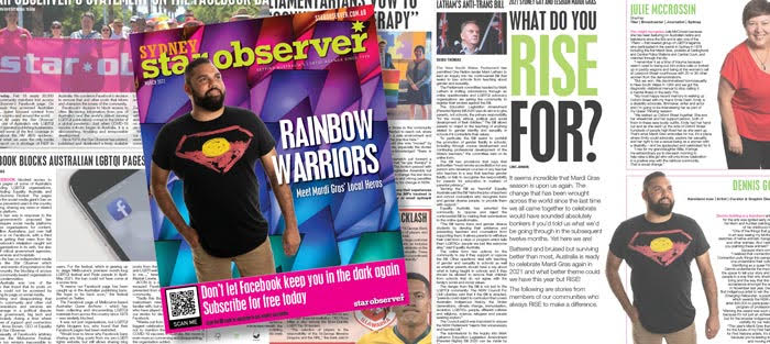 Sydney Star Observer Magazine | March 2021