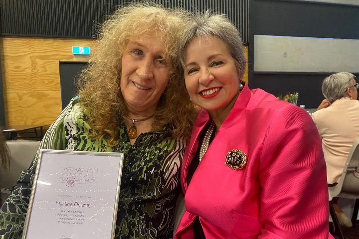 Trans Activist Martine Delaney Inducted Into Tasmanian Honour Roll Of Women