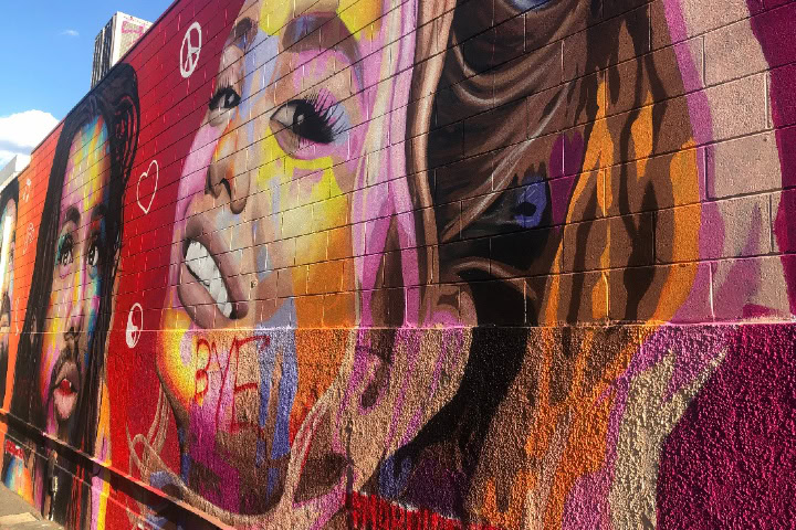 Melbourne’s Mardi Gras Street Art Mural Vandalised