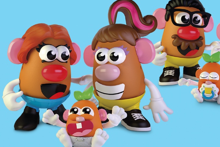 Hasbro releases gender-neutral version of Mr Potato Head