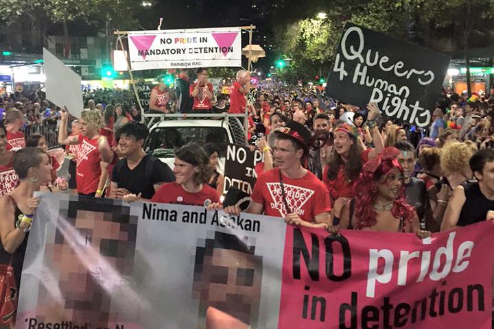 NSW Police Attempt To Block Mardi Gras Pride Protest