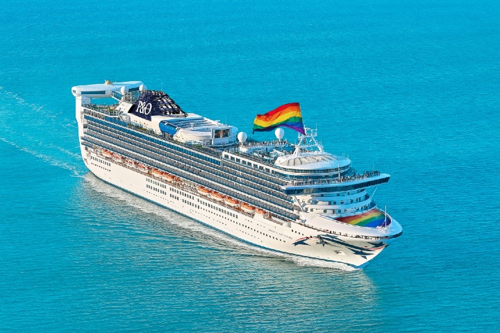 P&O Cruises Flies the Rainbow Flag on Inaugural ‘Pride Cruise’