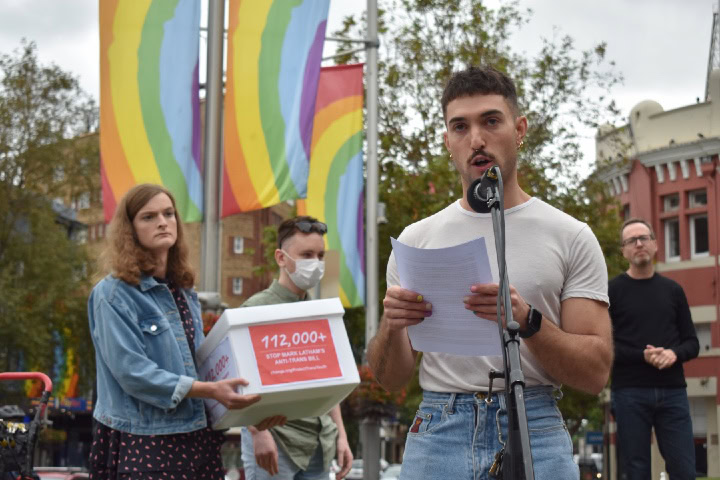 Kill The Bill: Protesters Take On Mark Latham’s Transphobic Bill