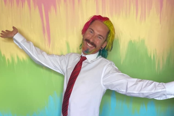 Man Faces Homophobic Abuse For Painting House In Rainbow Colours