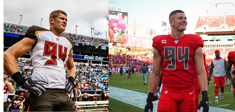 Out Gay NFL Player Carl Nassib Takes Time Off After Coach’s Homophobia Exposed