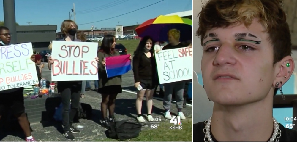 Missouri Students Walk Out After School Suspends Bullied Gay Classmate